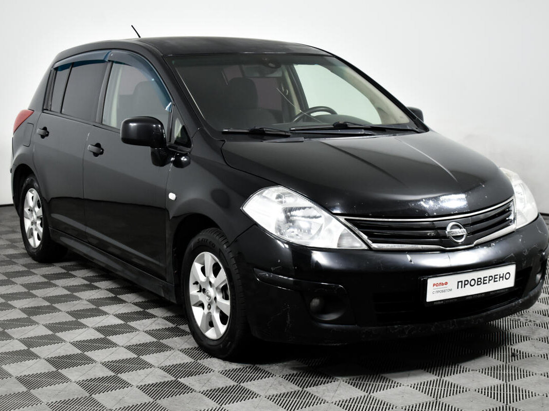 Ниссан тиида 2011 года фото Купить б/у Nissan Tiida I Рестайлинг 1.6 AT (110 л.с.) бензин автомат в Москве: 