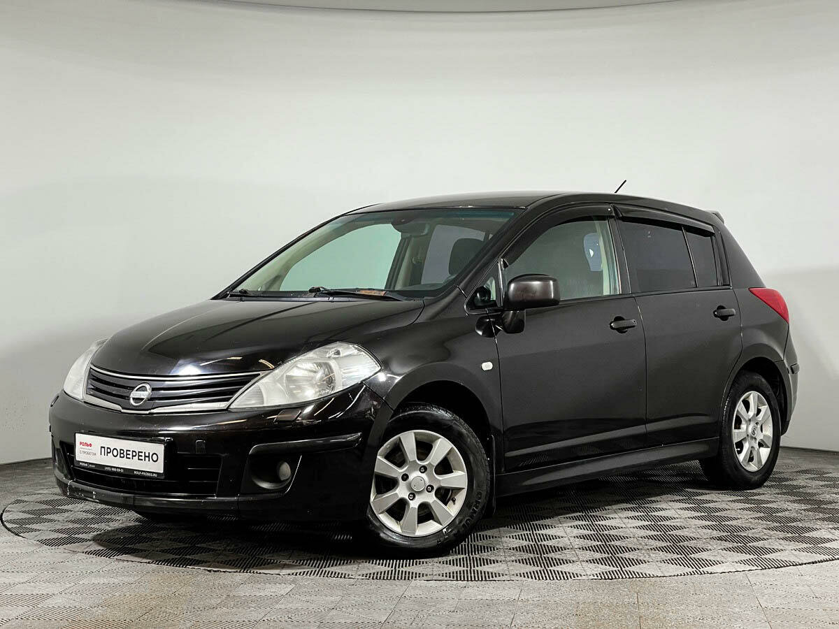 Ниссан тиида 2012 фото Купить б/у Nissan Tiida I Рестайлинг 1.6 MT (110 л.с.) бензин механика в Москве: