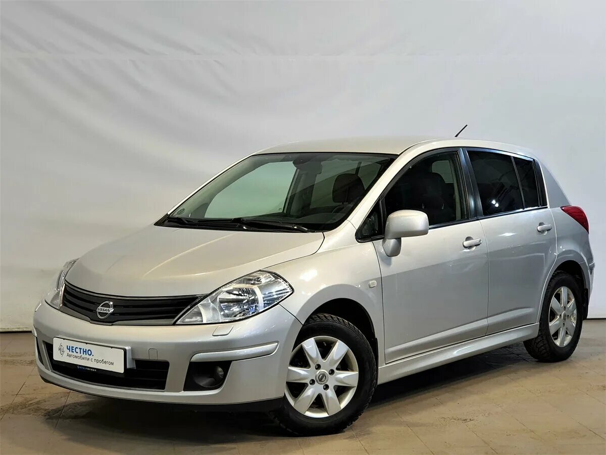 Ниссан тиида 2012 фото Купить б/у Nissan Tiida I Рестайлинг 1.6 AT (110 л.с.) бензин автомат в Москве: 