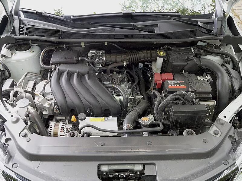 Ниссан тиида фото двигателя Фото Nissan Tiida (2015 - 2019) поколение III - Рукоятка рычага механической кор
