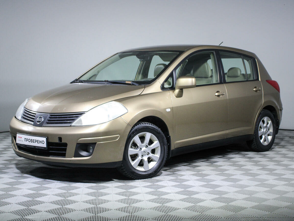 Ниссан тиида фото и цена Купить б/у Nissan Tiida I 1.6 AT (110 л.с.) бензин автомат в Москве: коричневый 