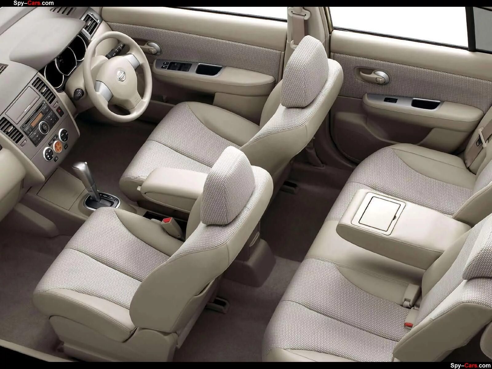 Ниссан тиида фото салона Замена обшивки водительского кресла. - Nissan Tiida (1G), 1,6 л, 2007 года своим