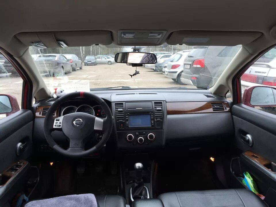 Ниссан тиида фото салона изменения в салоне и датчики для компрессора) - Nissan Tiida (1G), 0,5 л, 2008 г