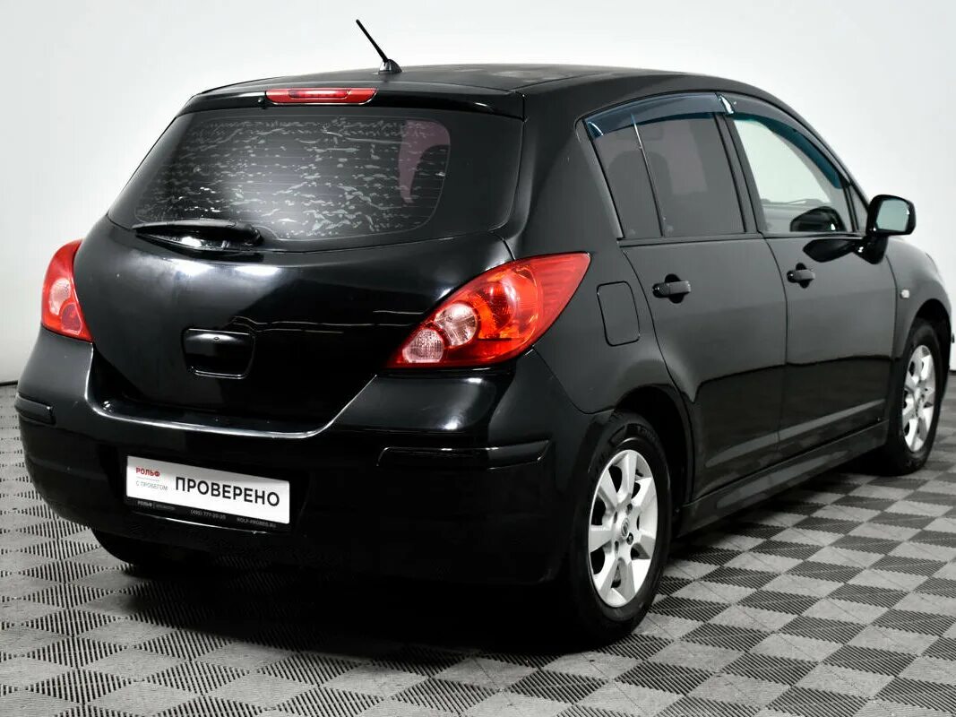 Ниссан тиида фото сзади Купить б/у Nissan Tiida I Рестайлинг 1.6 AT (110 л.с.) бензин автомат в Москве: 