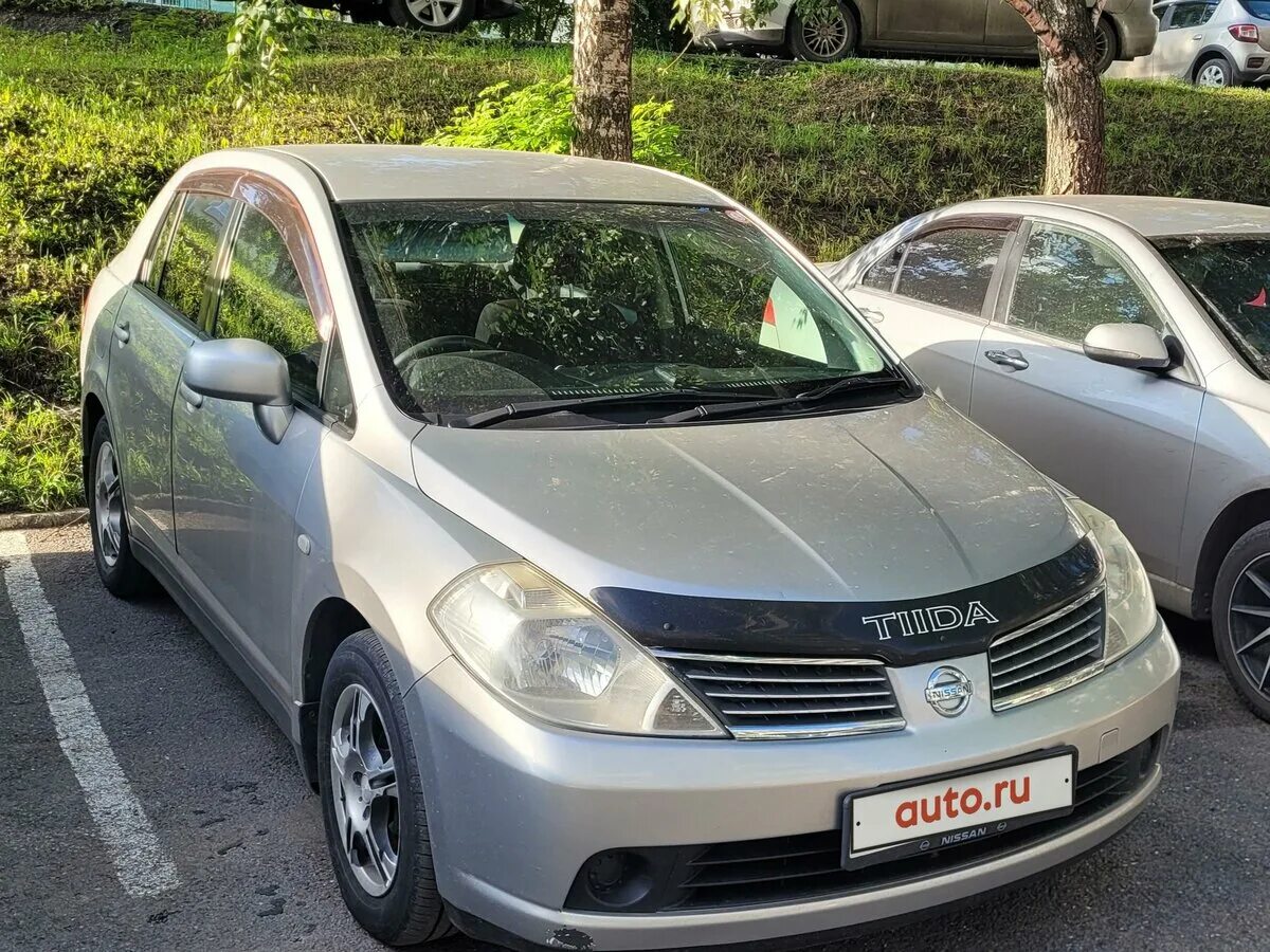 Ниссан тиида латио фото Купить б/у Nissan Tiida I Latio 1.5 AT (109 л.с.) бензин автомат в Прокопьевске: