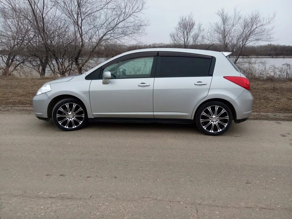 Ниссан тиида на 17 дисках фото Диски Impul Aura SX-10 R17 - Nissan Tiida (1G), 1,5 л, 2007 года колёсные диски 