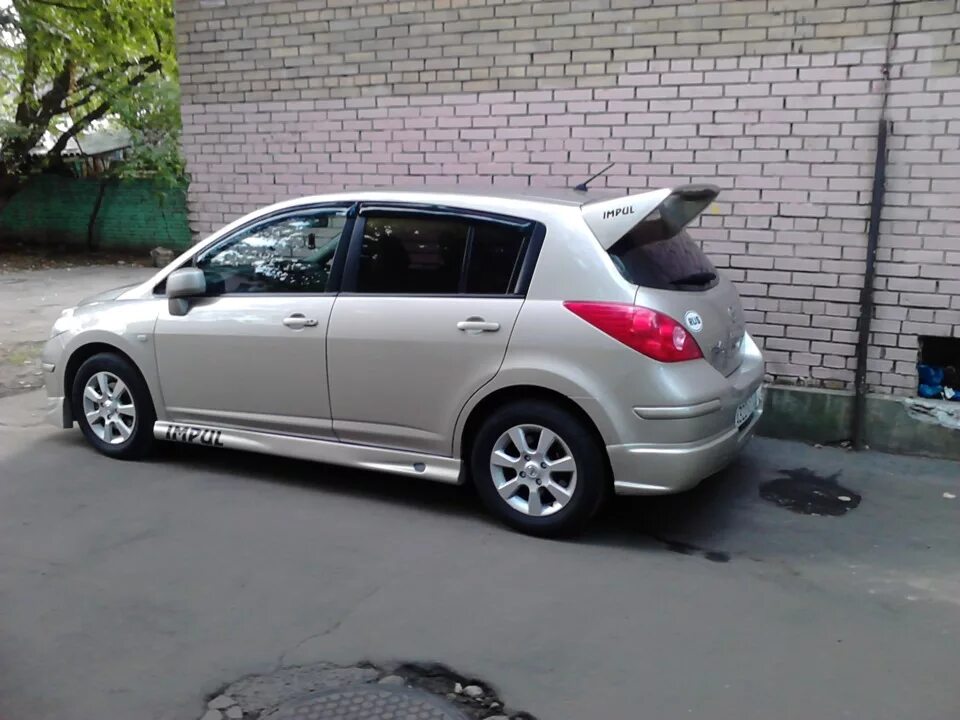 Ниссан тиида показать фото Пара фоток - Nissan Tiida (1G), 1,6 л, 2012 года просто так DRIVE2