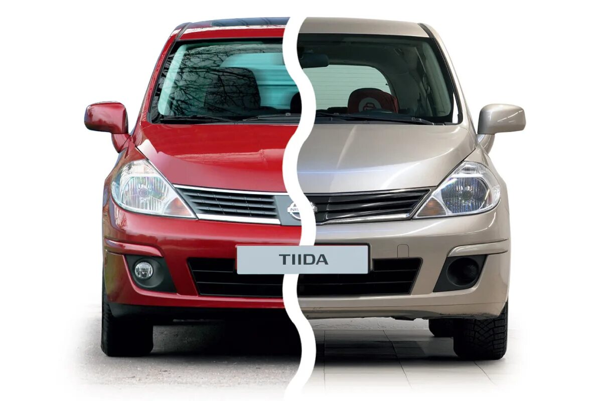 Ниссан тиида рестайлинг и дорестайлинг отличия фото Nissan Tiida - Авторевю