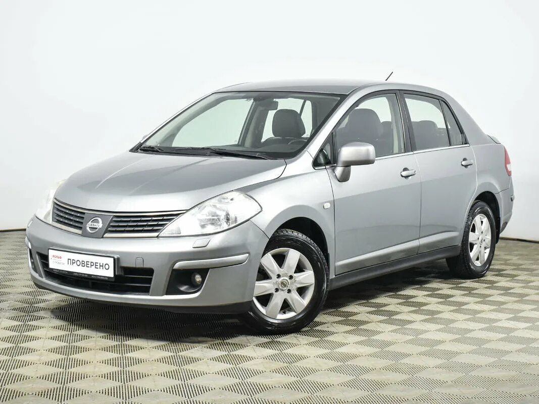 Ниссан тиида седан фото Купить б/у Nissan Tiida I 1.8 MT (126 л.с.) бензин механика в Москве: серый Нисс