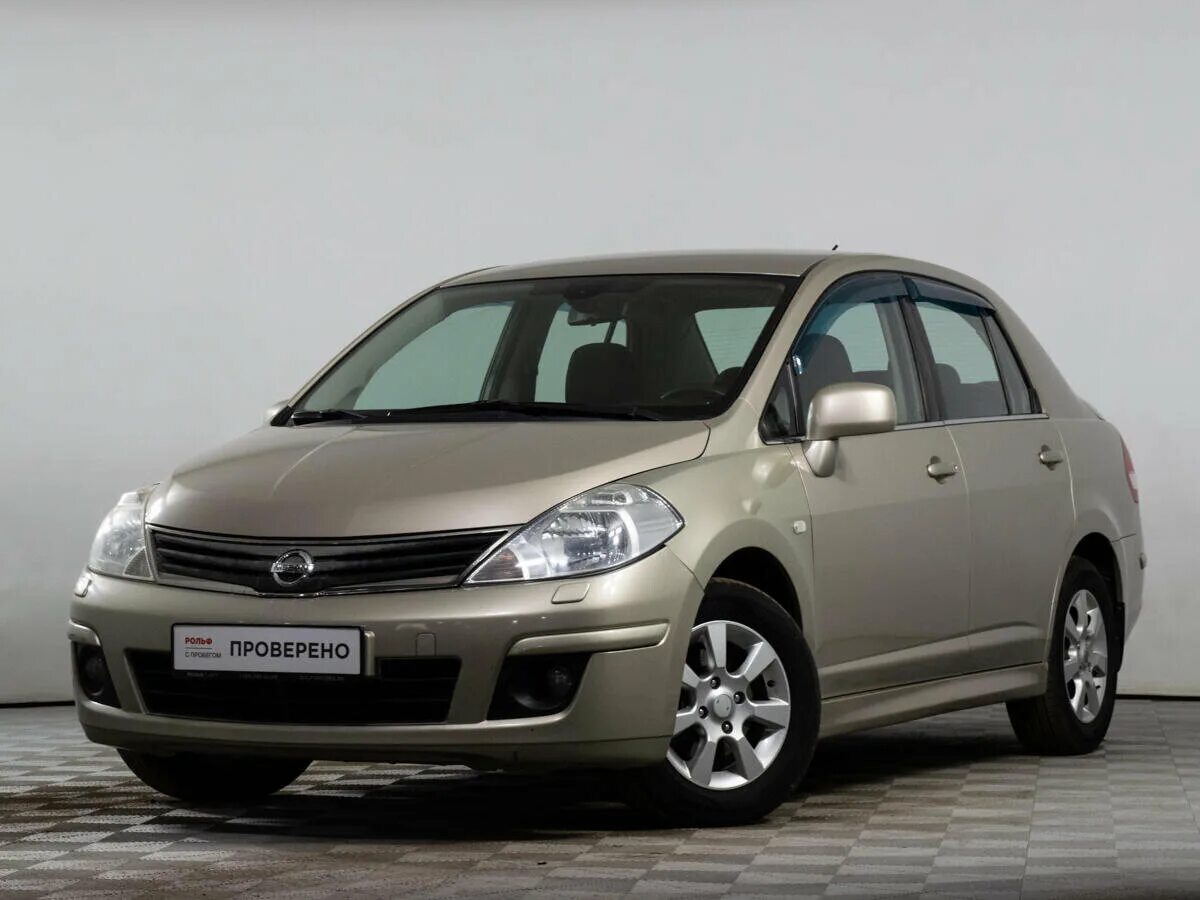 Ниссан тиида седан фото Купить б/у Nissan Tiida I Рестайлинг 1.6 AT (110 л.с.) бензин автомат в Москве: 