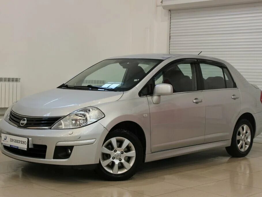 Ниссан тиида седан фото Купить б/у Nissan Tiida I Рестайлинг 1.6 AT (110 л.с.) бензин автомат в Нижнем Н