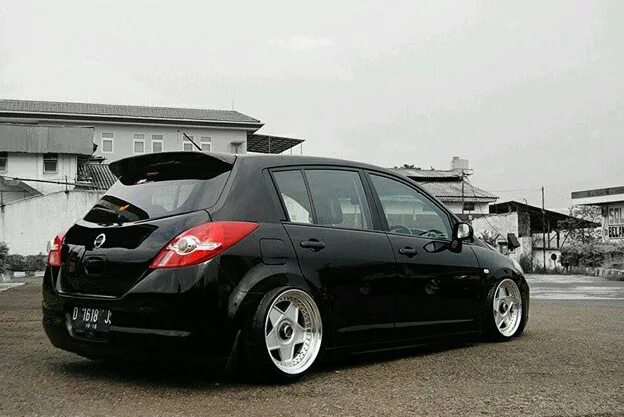 Ниссан тиида тюнинг Axis 2 - stance - Nissan Tiida (1G), 1,6 л, 2011 года фотография DRIVE2