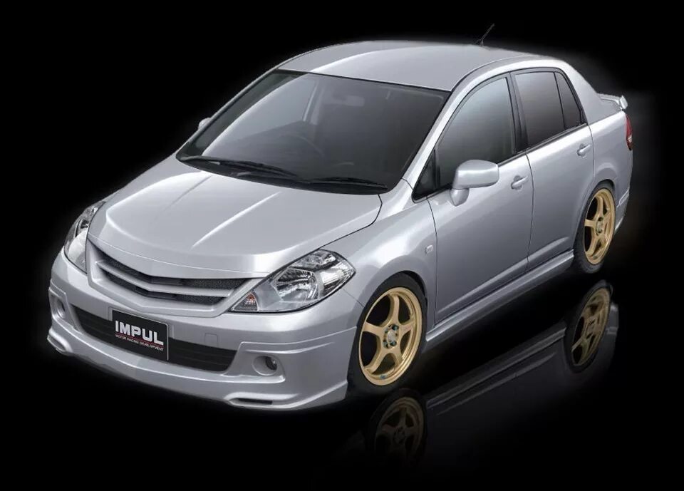 Ниссан тиида тюнинг Новый лук мне запили? - Nissan Tiida (1G), 1,5 л, 2009 года стайлинг DRIVE2