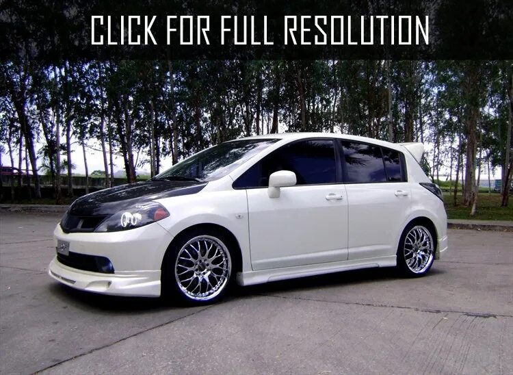 Ниссан тиида тюнинг Nissan Tiida Customized Photo Gallery #6/8