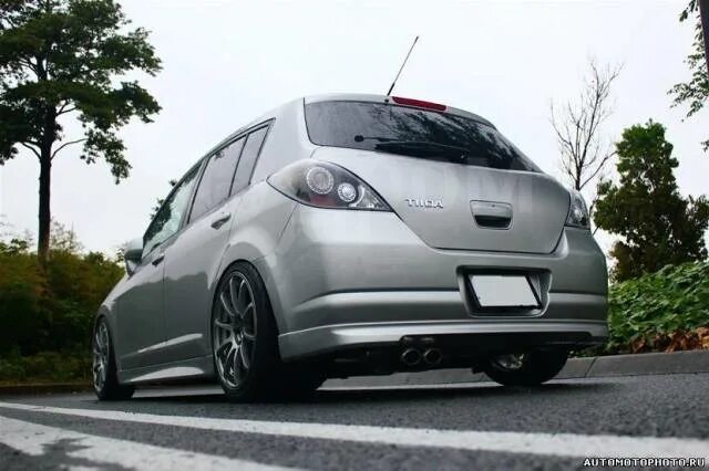 Ниссан тиида тюнинг фото Купить Обвес задний Nissan tiida во Владивостоке по цене: 1 000 ₽ - частное объя