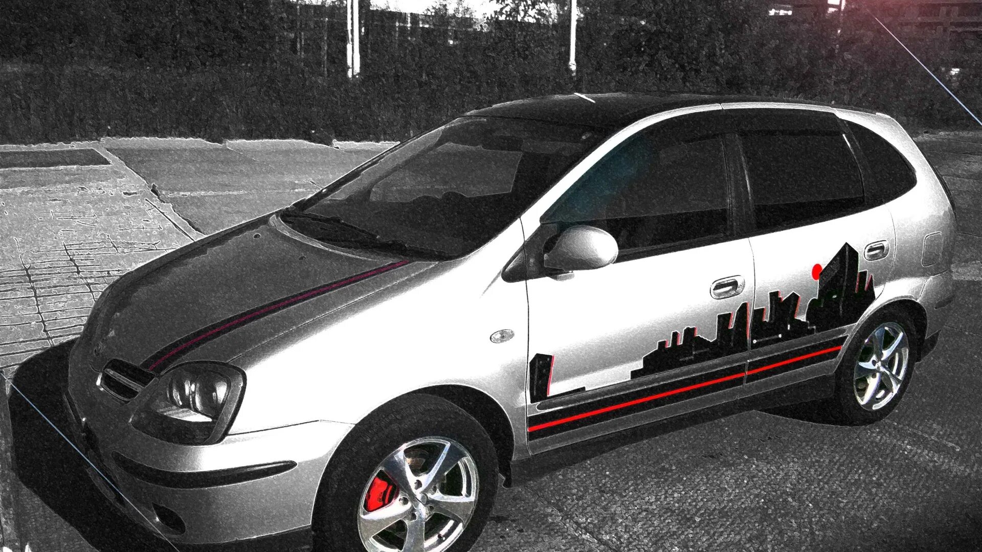 Ниссан тино тюнинг Nissan Tino 1.8 бензиновый 2001 на DRIVE2