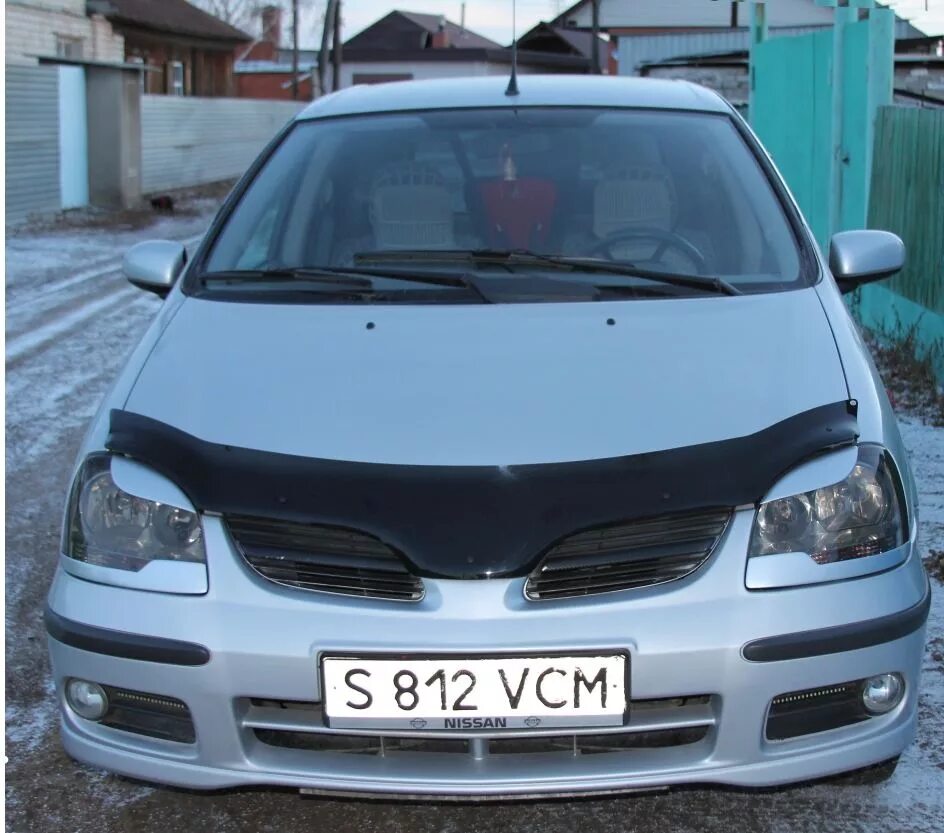 Ниссан тино тюнинг Замостырил реснички на Tino - Nissan Almera Tino, 1,8 л, 2003 года тюнинг DRIVE2