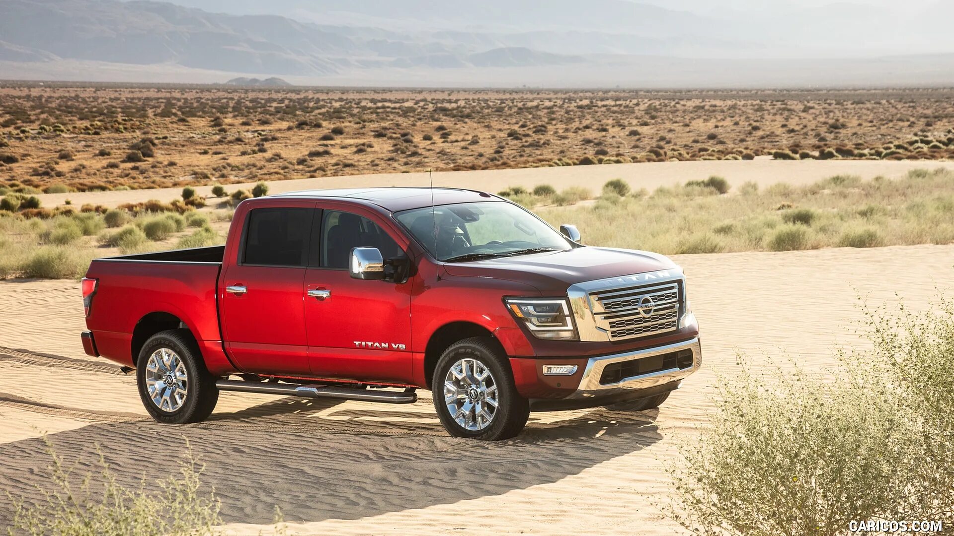 Ниссан титан фото Nissan TITAN 2020MY SL Front Three-Quarter