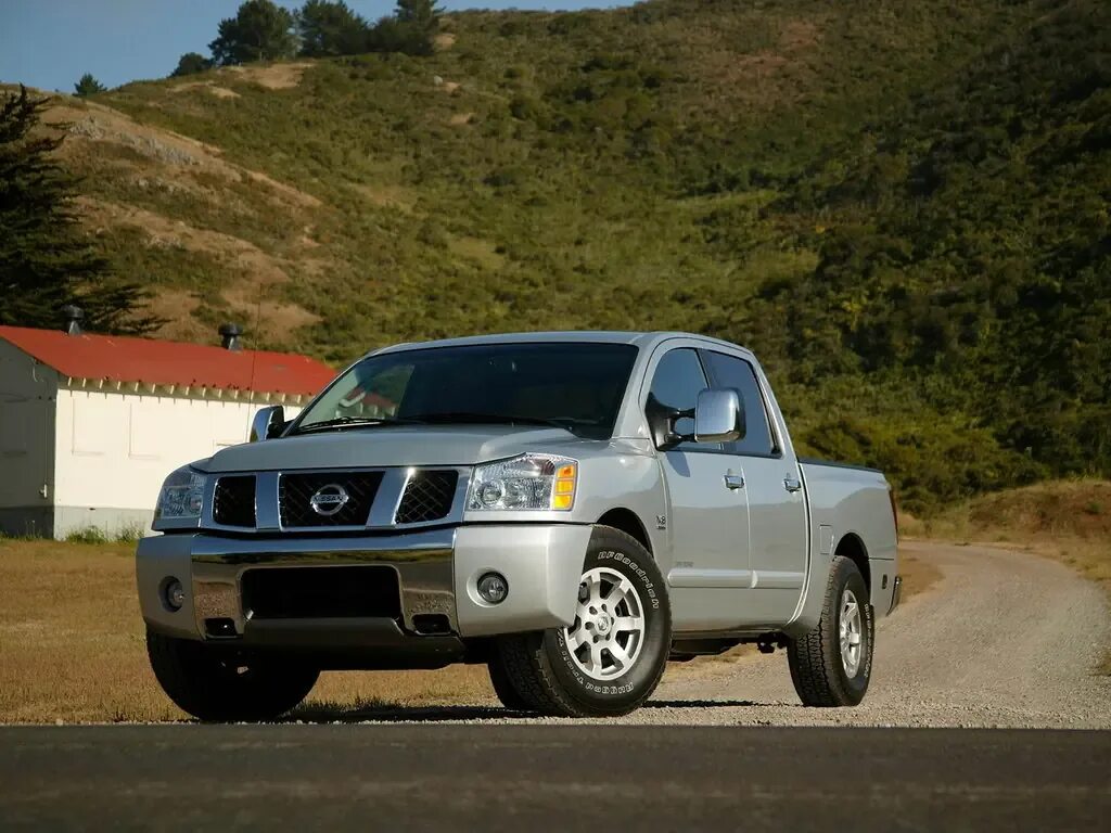 Ниссан титан фото Nissan Titan 2003, 2004, 2005, 2006, 2007, пикап, 1 поколение, A60 технические х