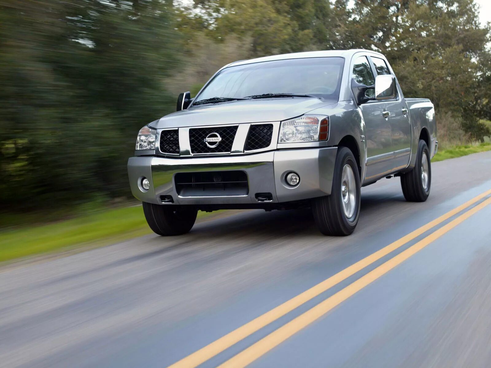 Ниссан титан фото Nissan Titan 1 поколение Crew Cab пикап