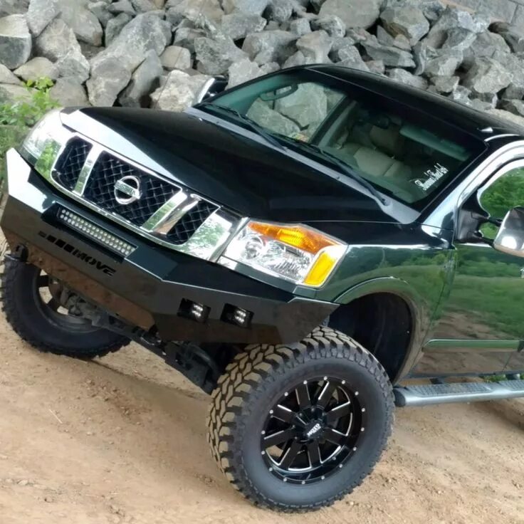 Ниссан титан тюнинг для бездорожья Nothing makes a Nissan Titan look sexier than a MOVE Bumper! #Nissan #NissanTita