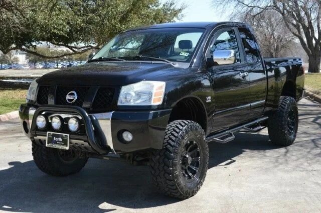 Ниссан титан тюнинг для бездорожья 2004 NISSAN TITAN 4X4 V8 EXTENDED CAB, CUSTOM WHEELS, LIFT, WOW!