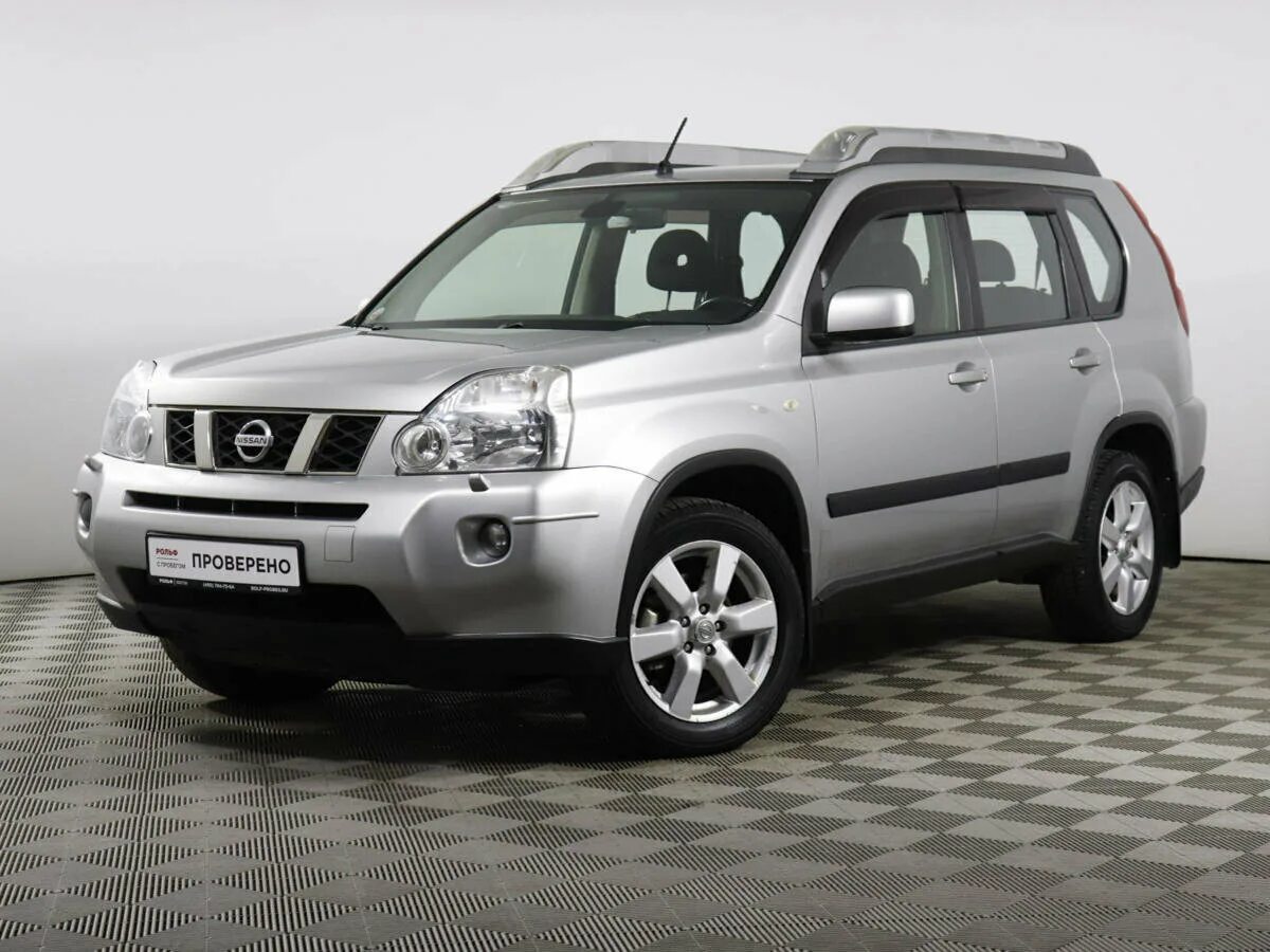 Ниссан трайл фото Купить б/у Nissan X-Trail II 2.5 CVT (169 л.с.) 4WD бензин вариатор в Москве: се