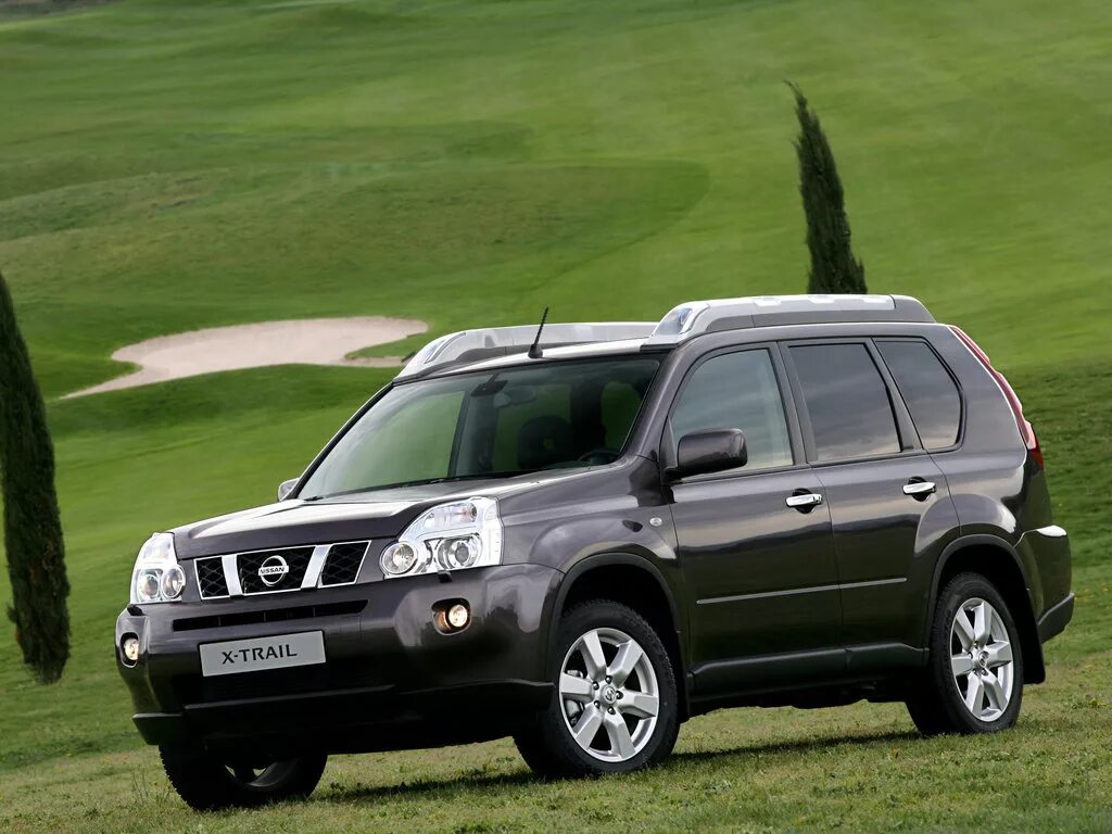 Ниссан тревел фото и цена Коврики EVA "ромб" в салон Nissan X-Trail II (suv / T31) 2007 - 2011, коричневые