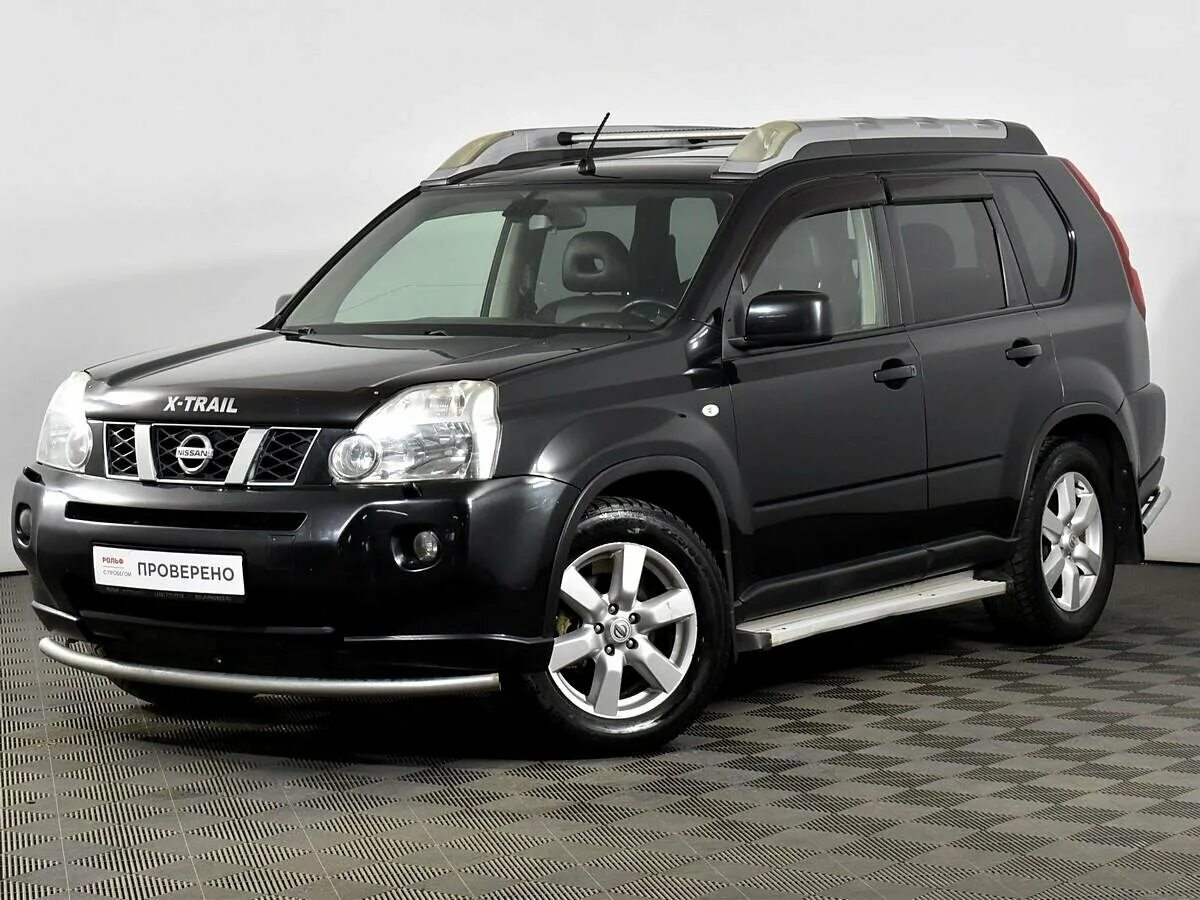 Ниссан трейл фото Купить б/у Nissan X-Trail II 2.0 CVT (141 л.с.) 4WD бензин вариатор в Москве: чё