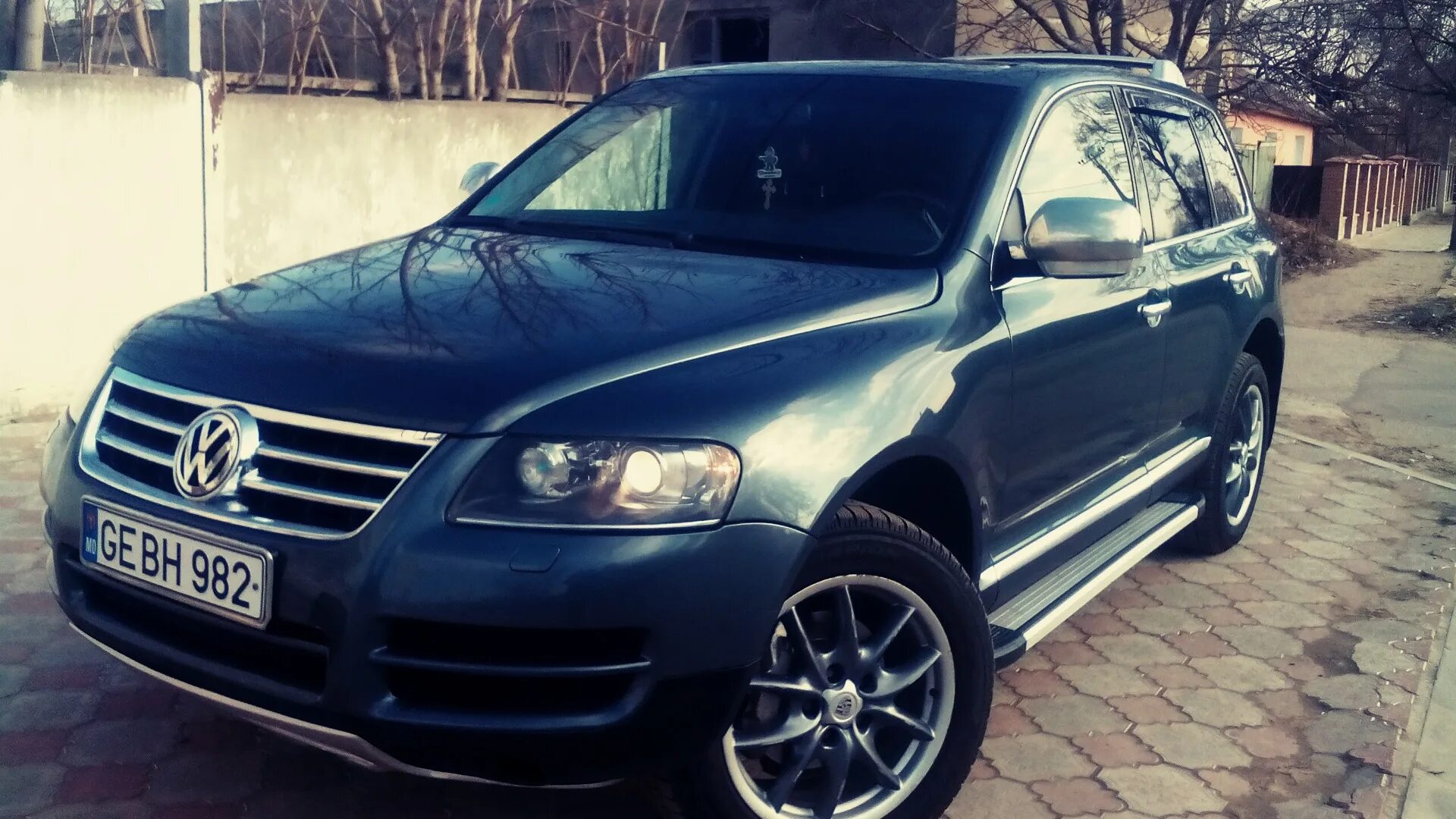 Ниссан туарег фото Volkswagen Touareg (1G) 3.0 дизельный 2005 3.0 TDI на Пневме. на DRIVE2