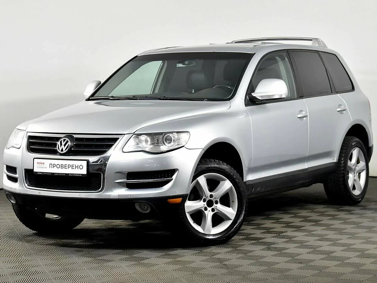 Ниссан туарег фото Купить б/у Volkswagen Touareg I Рестайлинг 2.5d AT (174 л.с.) 4WD дизель автомат