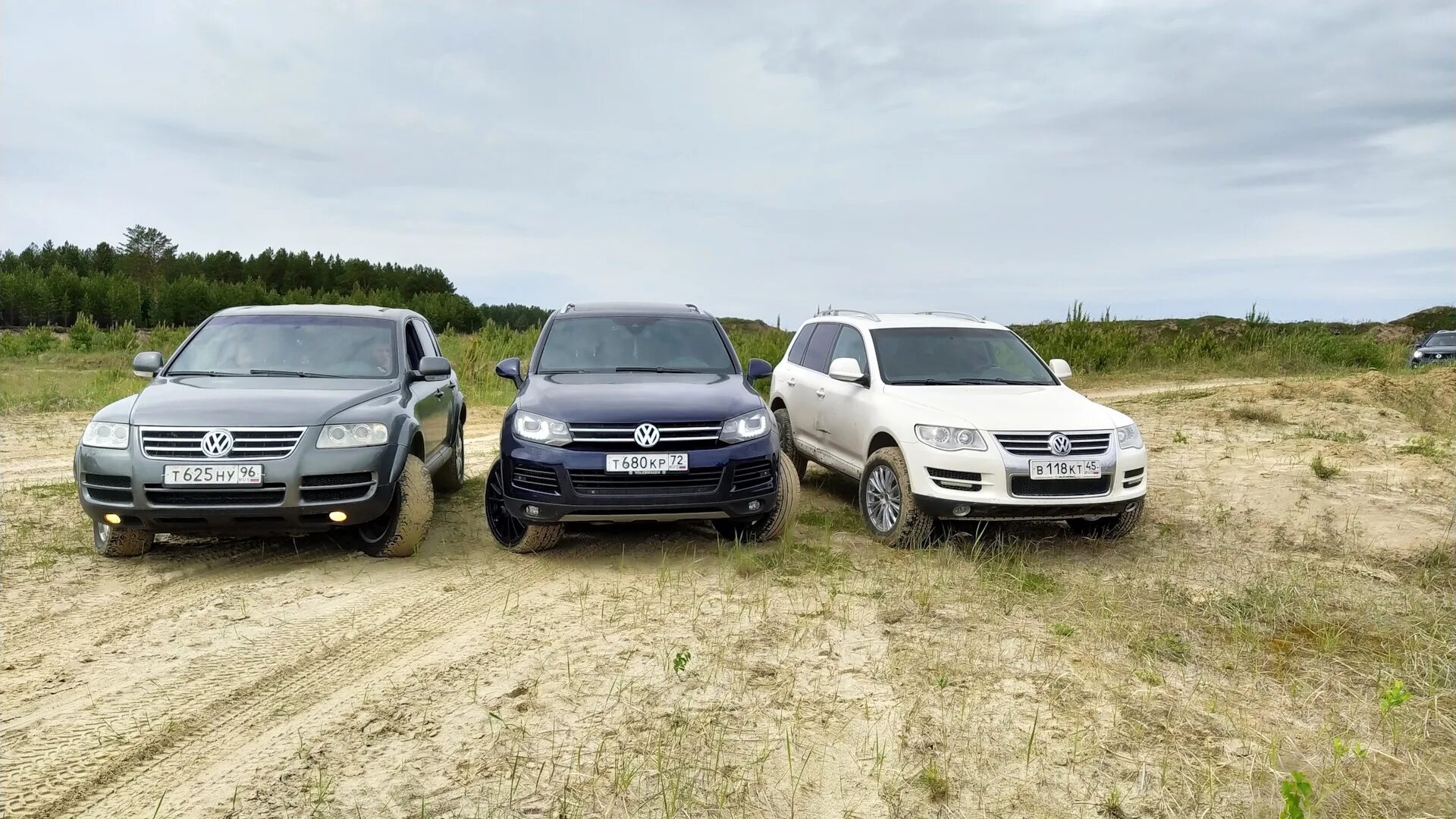 Ниссан туарег фото и цены Оффроад в карьере - Volkswagen Touareg (1G), 2,5 л, 2010 года покатушки DRIVE2