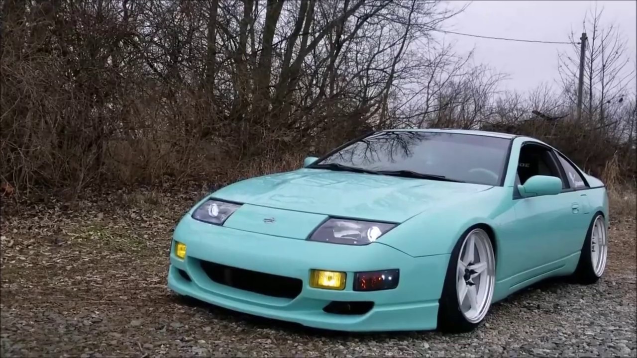 Ниссан турбо фото Minty 95' Twin Turbo Nissan 300zx Stanced @paciferous1 - YouTube