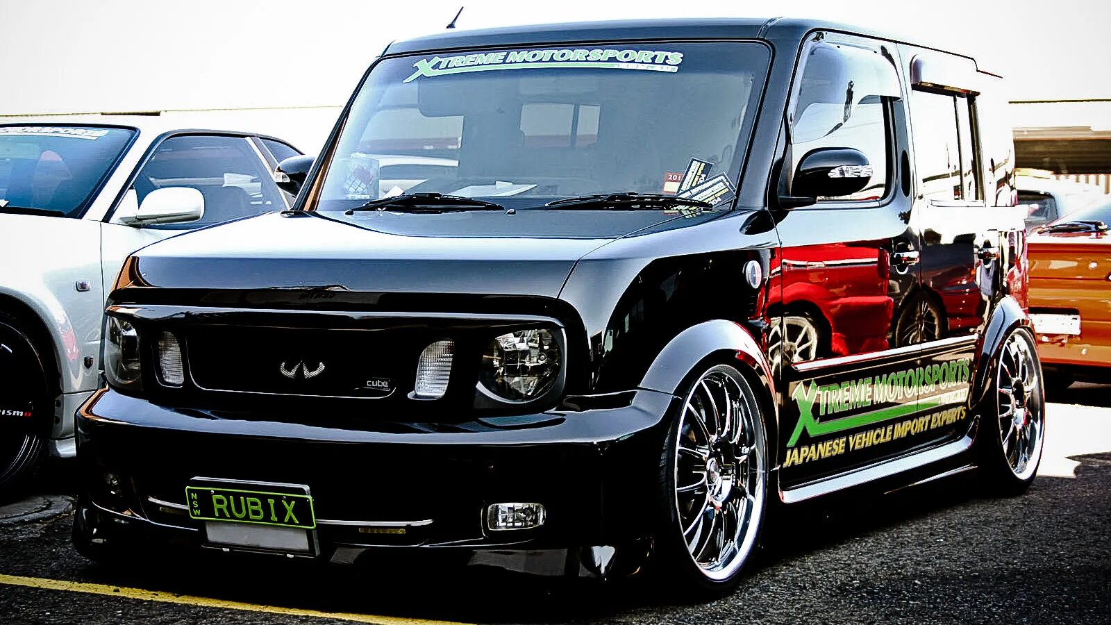 Ниссан тюнинг аксессуары Nissan Cube II 1.4 бензиновый 2005 на DRIVE2
