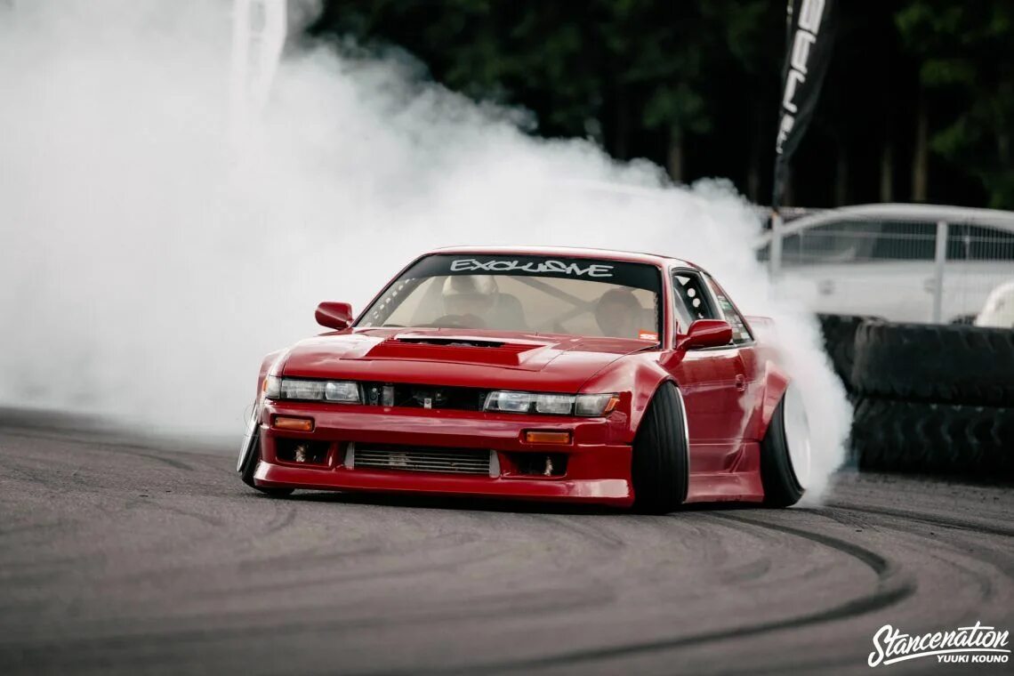 Ниссан тюнинг дрифт Form + Fun(ction) // Masahiro's Nissan Silvia S13. StanceNation ™ // Form Functi