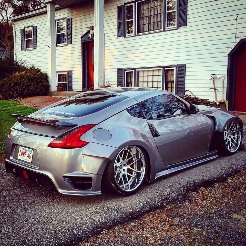 Ниссан тюнинг видео #Nissan #350z #Wide_Body #Slammed #Camber #Modified Nissan z cars, Nissan 370z, 