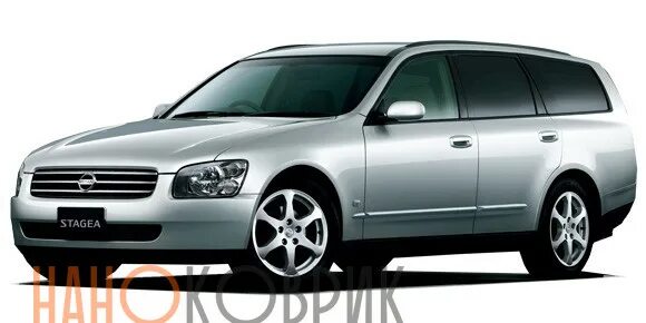 Ниссан универсал модели фото Автоковрики ЭВА (EVA) для Nissan Stagea II правый руль универсал (M35) 2001-2007