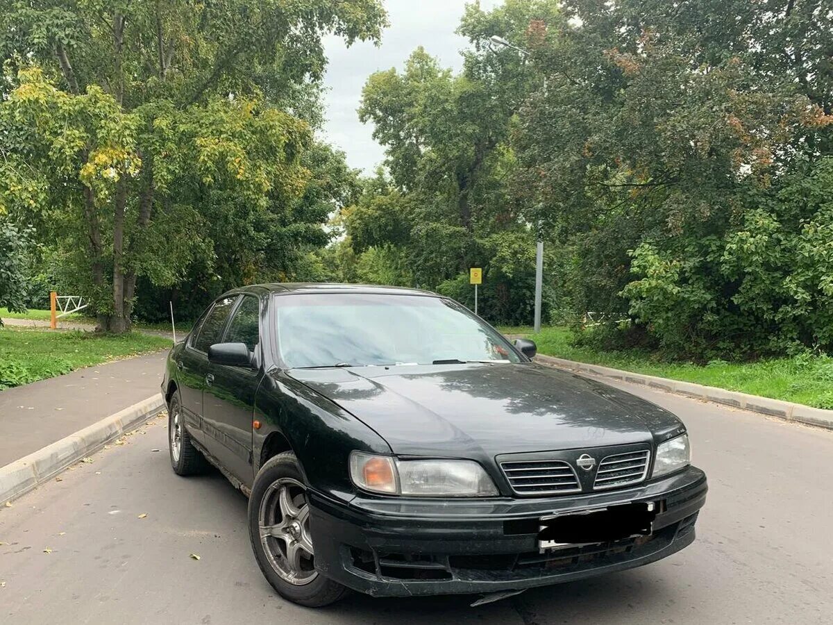 Ниссан в старом кузове фото Купить б/у Nissan Maxima IV (A32) 3.0 AT (193 л.с.) бензин автомат в Москве: зел