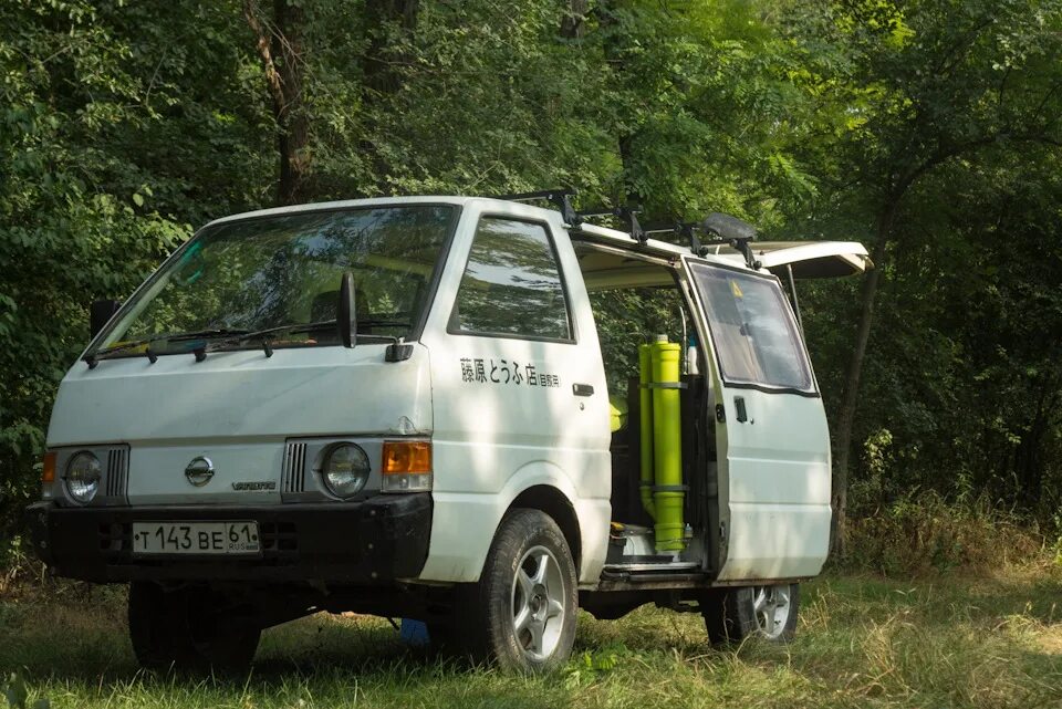Ниссан ванет фото Тест-драйв, тест-слип. - Nissan Vanette (1G), 1,2 л, 1986 года тест-драйв DRIVE2