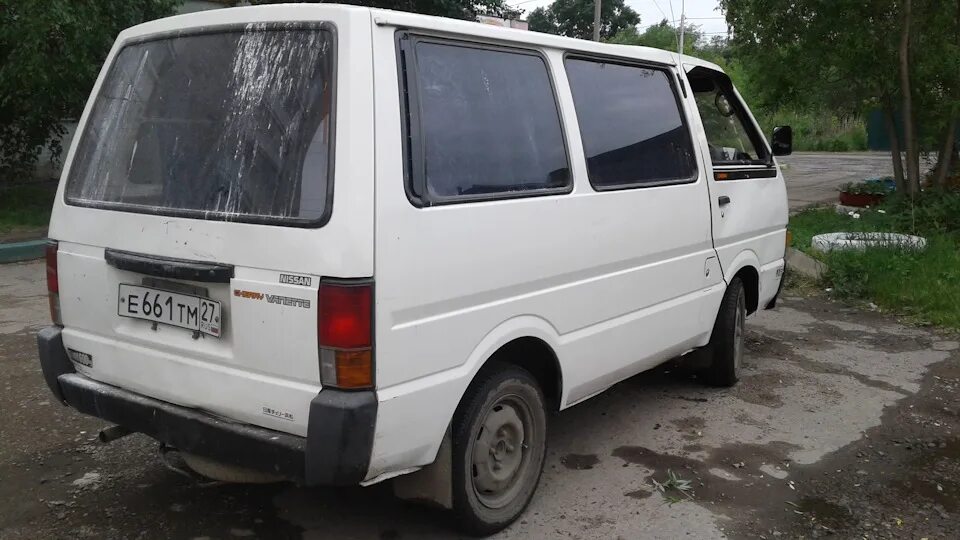 Ниссан ванет фото Второе знакомство. - Nissan Vanette (2G), 1,2 л, 1986 года покупка машины DRIVE2
