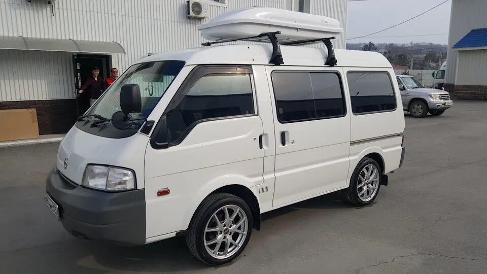 Ниссан ванет тюнинг Ну вот и началось…Установка 17 колёс и бокса TERZO! - Nissan Vanette (4G), 1,8 л