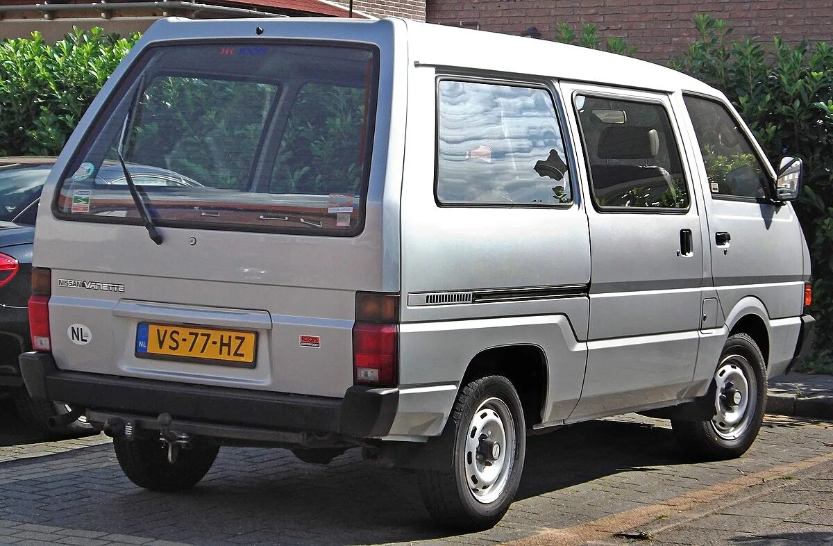 Ниссан ванетте фото File:Nissan Vanette 1.5 (rear).jpg - Wikipedia