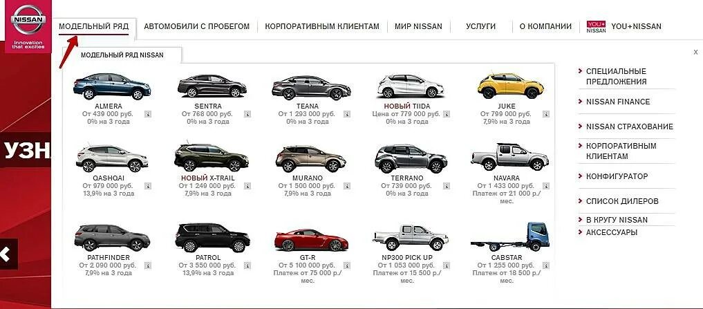 Ниссан виды моделей фото и названия Автомобили с оцинкованным кузовом: список марок, моделей