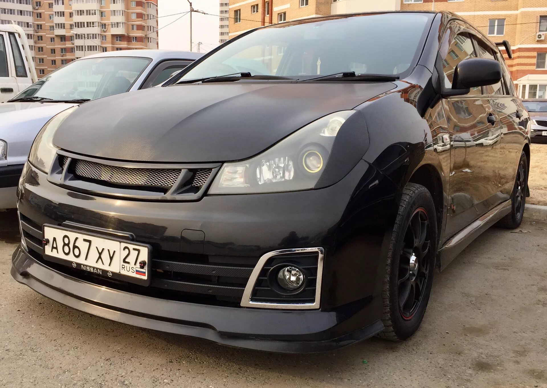 Ниссан вингроад 12 кузов внешний тюнинг Эксперименты продолжаются! - Nissan Wingroad (Y12), 1,5 л, 2006 года тюнинг DRIV