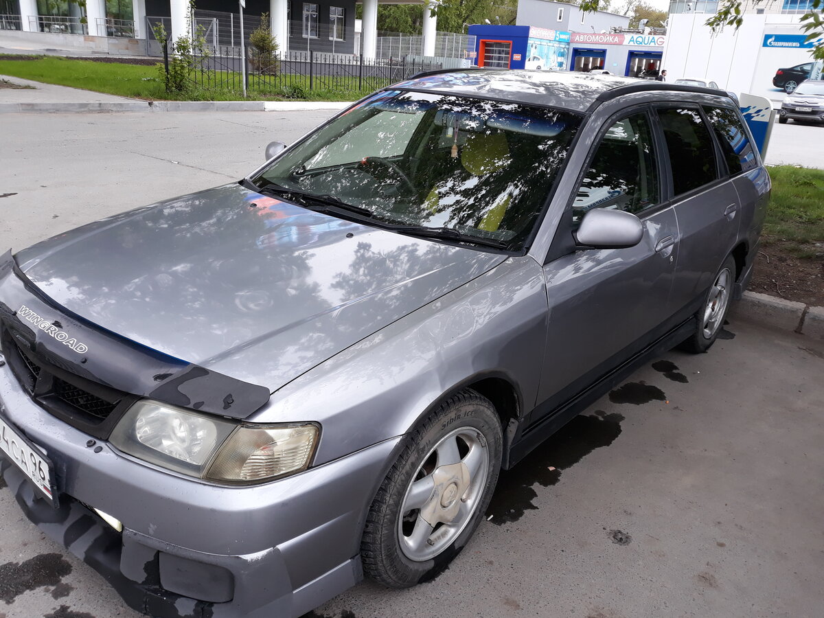 Ниссан вингроуд 2000 фото Купить б/у Nissan Wingroad II (Y11) 1.5 AT (105 л.с.) бензин автомат в Екатеринб