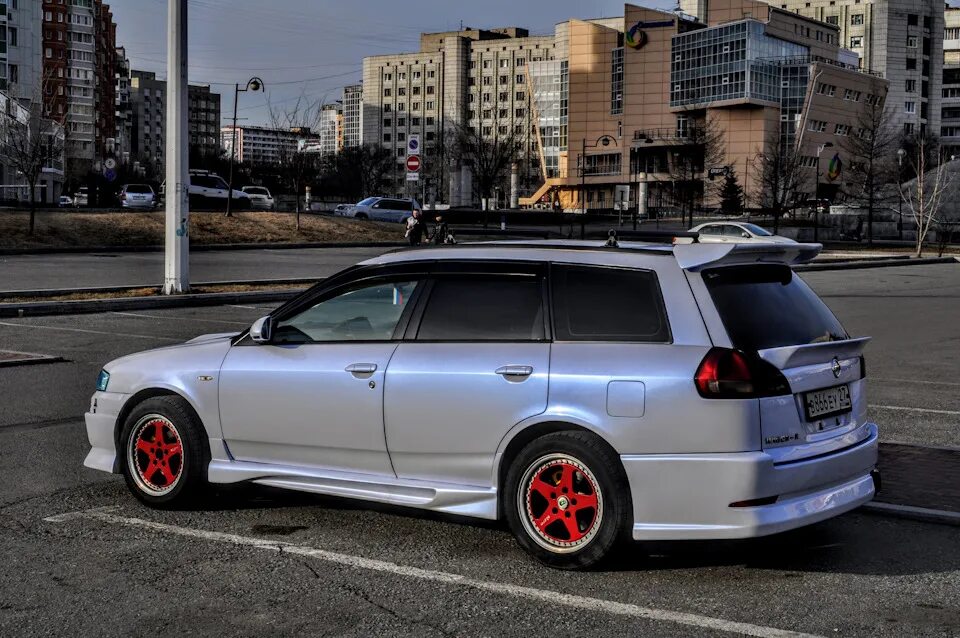 Ниссан вингроуд тюнинг Король ночи - Nissan Wingroad (Y11), 2 л, 1999 года фотография DRIVE2