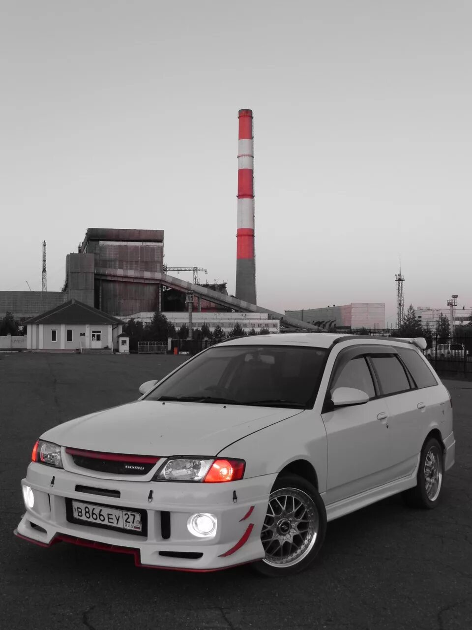 Ниссан вингроуд тюнинг Как вам ребятки?)) - Nissan Wingroad (Y11), 2 л, 1999 года стайлинг DRIVE2