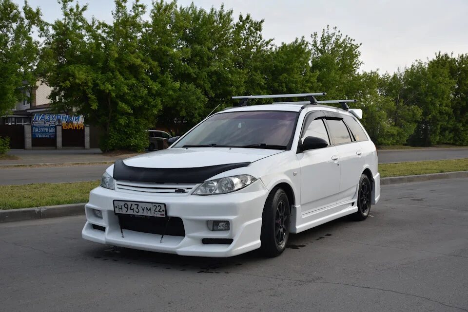 Ниссан вингроуд y11 тюнинг Теперь в полном обвесе KenStyle - Nissan Wingroad (Y11), 1,5 л, 2002 года тюнинг