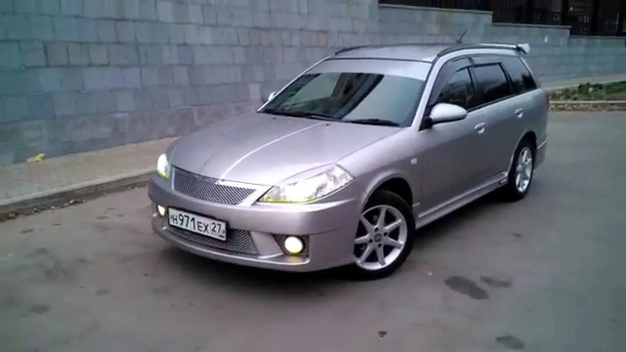 Ниссан вингроуд y11 тюнинг Nissan Wingroad RIDER PLUS STAGE 2 - YouTube