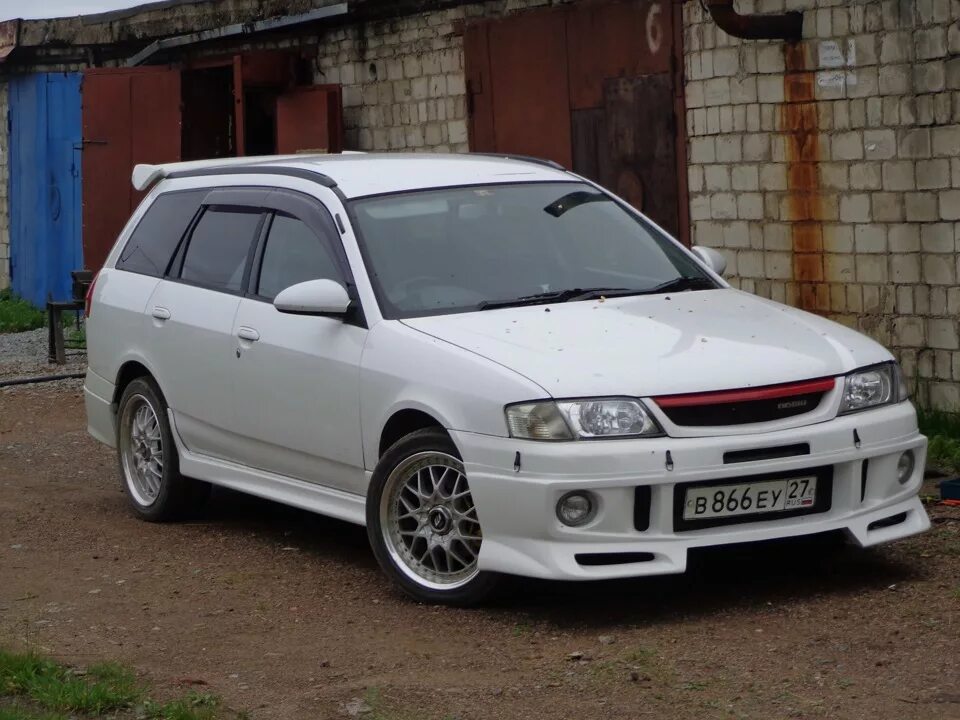 Ниссан вингроуд y11 тюнинг покрасил обвесы. - Nissan Wingroad (Y11), 2 л, 1999 года тюнинг DRIVE2
